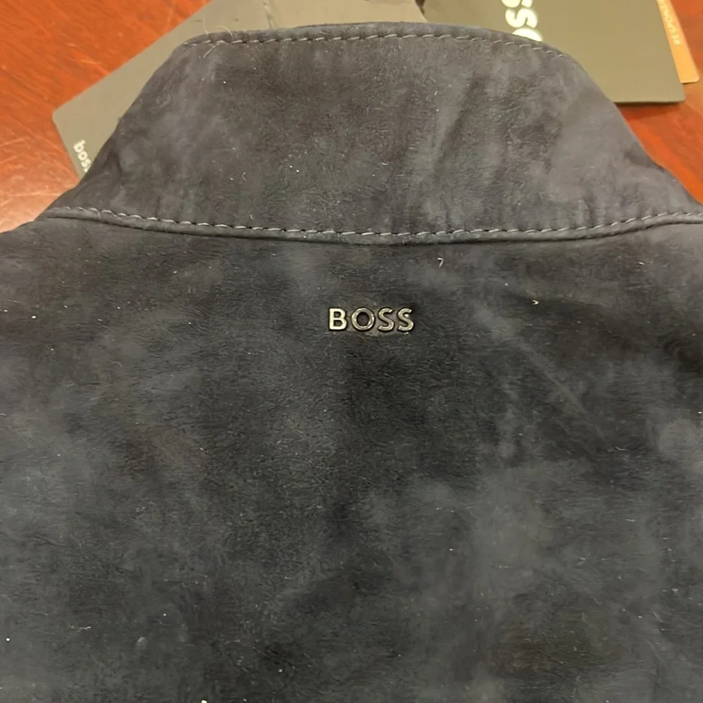 BOSS Mapson suede Jacket